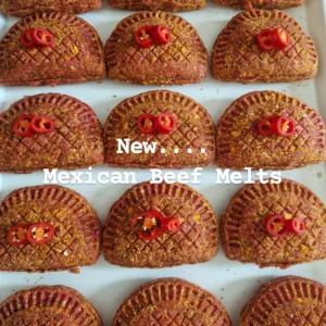 Mexican beef melts